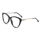 Armação Oculos Grau Colcci Valentina C6114k9456 Azul Escuro