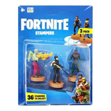 Fortnite Kit Com 3 Carimbos Surpresa Colecionáveis Sunny#