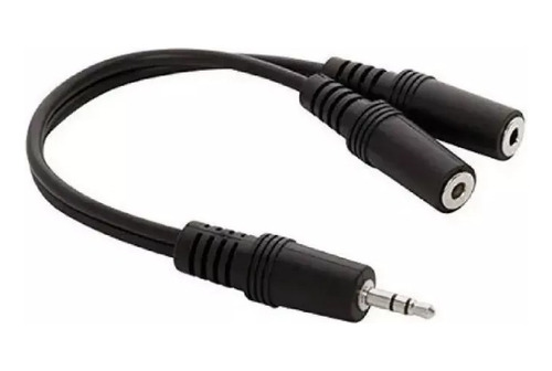 Cable Adaptador Convertidor Plug 2 A 1 Audio Y Micrófono
