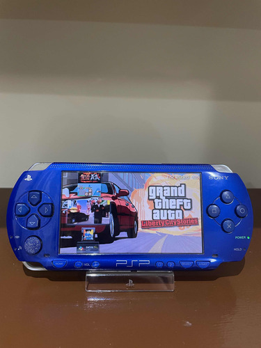 Psp Portable 1000 Metallic Blue Sony Playstation Azul