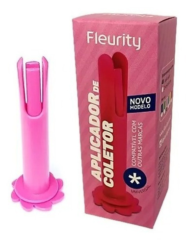 Aplicador De Coletor Menstrual Universal Fleurity 