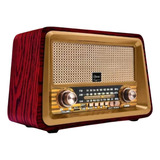 Radio Parlante Mlab 9136 Retro Stezzano Bluetooth Usb 