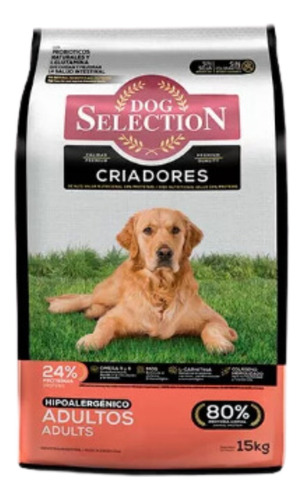 Dog Selection Criadores Hipoalergénico 15 Kg - Happy Tails