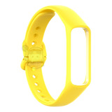 Pulsera De Silicona Para Samsung Galaxy Fit 2 R-220 De Color Amarillo