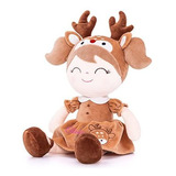 Gloveleya Muñeca Personalizada Elk Juguete Suave Bebé Niña R