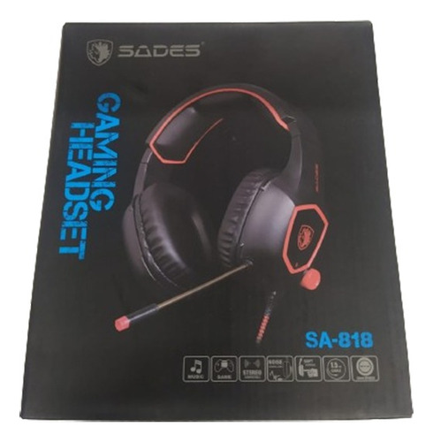 Auricular Gamer Sades Sa-818 *producto Nuevo, Caja Dañada*