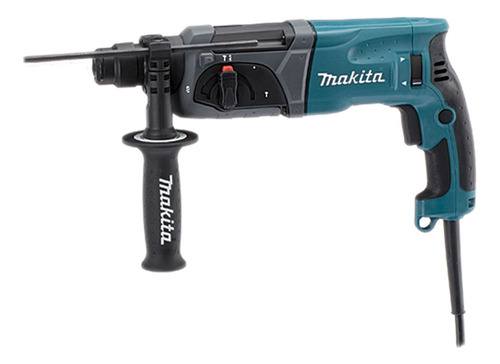 Rotomartillo Electroneumático Makita Hr2470x17 Azul Con 780w De Potencia 220v