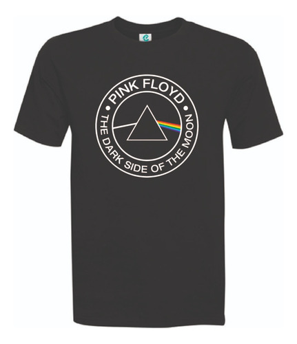 Polera  Pink Floyd The Dark Side On The Moon Grupo Rock