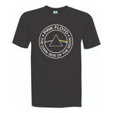 Polera  Pink Floyd The Dark Side On The Moon Grupo Rock