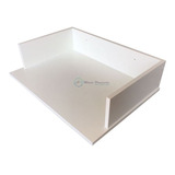 Suporte Microondas Forno Nicho 60x15x35 Mdf Branco