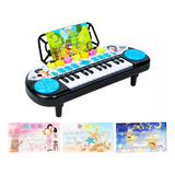 Juguetes Infantiles De Piano Electrónico De Dibujos Animados