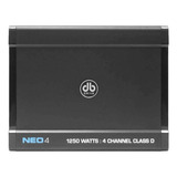 Amplificador Hibrido Db Drive Neo4 Lanchas Racers 4 Ch