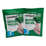 Jelly Spa Para Pies Haoren Crystal De Aloe 3 Sobres Dobles