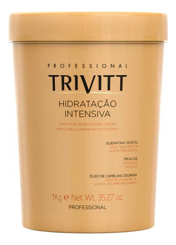 Máscara De Hidratação Intensiva Trivitt 1kg - Itallian