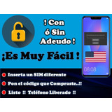 Código Liberación Desbloqueo De Red At&t Premium Americanos