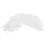 Guantes De Pistola De Inseminación, 50 Piezas, Blanco, Pe, S