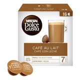 Cápsulas Nescafé Dolce Gusto Café Au Lait X 16 Uni