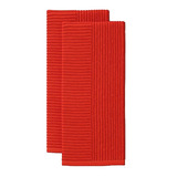 6 Pack De Toalla De Baño O Cocina Color Rojo 46 X 71cm