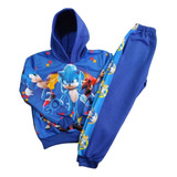 Conjunto De Pants Para Niño De La Pelicula Sonic 