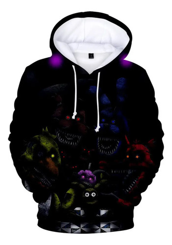 Y I,p H Juego Five Nights At Freddy's Sudadera Casual D