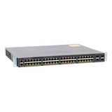 Switch Cisco Ws-c2960xpoe+ Gigabit 48 Puertos Oferta Nuevo