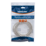 Cable Patch Cat6 Intellinet Utp Rj-45 Cobre 50cm Gris /v /v