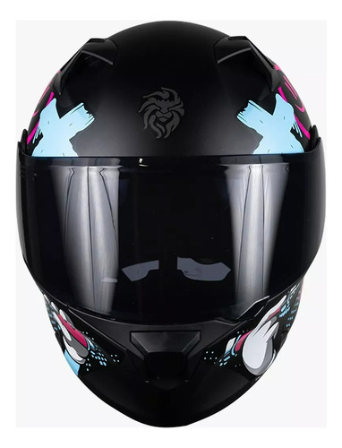 Casco Abatible Para Moto Kov Furia Tagger Morado Mate Color Violeta Tamaño Del Casco Xl (59-60 Cm)