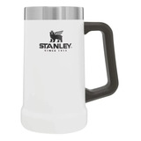 Caneca Térmica De Cerveja Stanley Original 709 Ml Branca