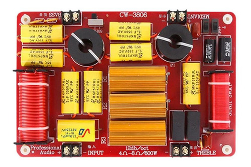 Nuevo Altavoces Bajo De Sonido Divisor Filtros De De 3 Vías