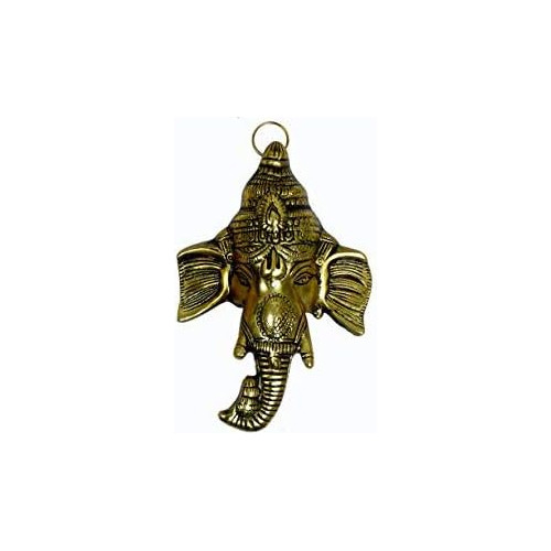 Metal Lord Ganesh Ganesha Artículo Colgar Pared Decora...