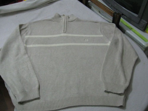 Sweater; Cuello Medio Cierre Chaps De Ralph Lauren Talla Xl 