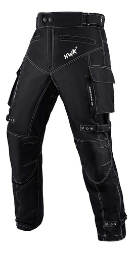 Pantalon Para Motocicleta Impermeable, 34w 34l Negro Unisex