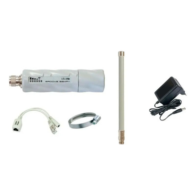 Antena Mikrotik Wifi Por Ficha, 500m Alcance, 100mb. | Meses sin interés
