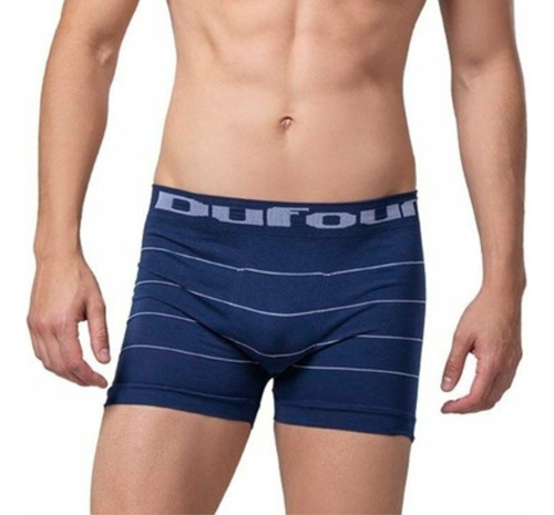 Pack X2 Boxer Hombre Dufour Sin Costura Algodón 11881 