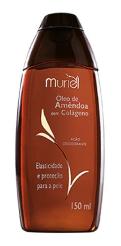 Óleo Corporal Muriel Amêndoa Colágeno 150ml Ação Desodorante