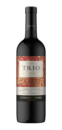 Trio Vino Tinto Cabernet Sauvignon, Cabernet Franc, Shiraz 7