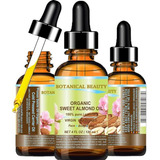Aceite De Almendras Dulces Orgánico Botanical Beauty 100% Pu