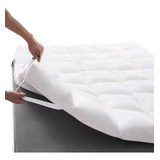 Protetor Para Colchão Pillow Top Cama King Size Extra Macio