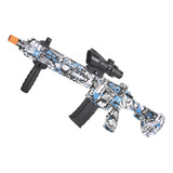 Pistola De Hidrogel Camuflaje- Automática Tipo Gotcha M416