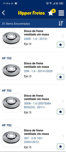 Disco Del. Ventilado Citroen C4 C5 Xsara Peugeot 208 307 408 Foto 4
