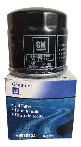 Filtro Aceite Gm Chevrolet Aveo / Corsa / Optra/ (2 Uds) Foto 2