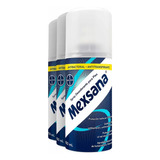 Mexsana Talco Spray Desodorante Para Pies 3 Frascos De 150ml