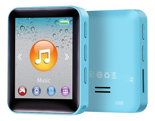 Reproductor Mp3 16gb Metal Radio Musicas Altoparlante