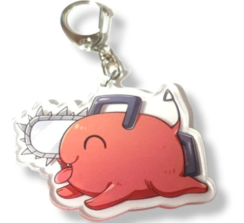 Llavero De Acrilico Chainsaw Man Pochita Varios Modelos