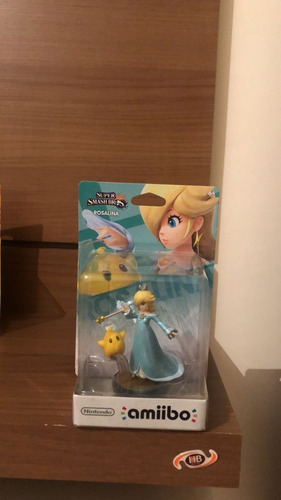 Amiibo Rosalina E Luna Super Smash Bros Novo E Lacrado Bh