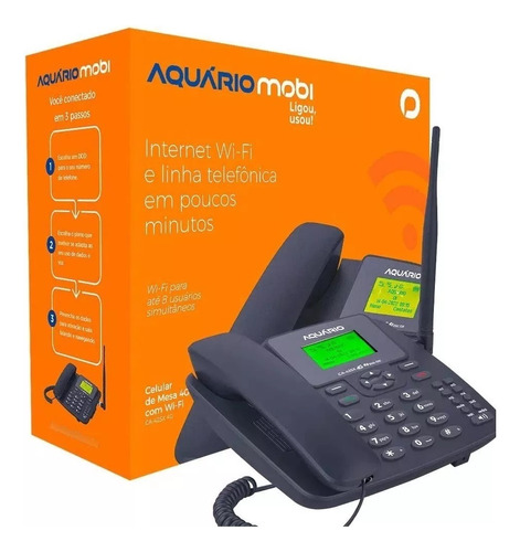 Telefone Rural 4g E Wifi Dual-sim Ideal Para Áreas Rurais