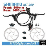 Frenos De Disco Hidráulicos Shimano Mt200 Brake Bike Mtb