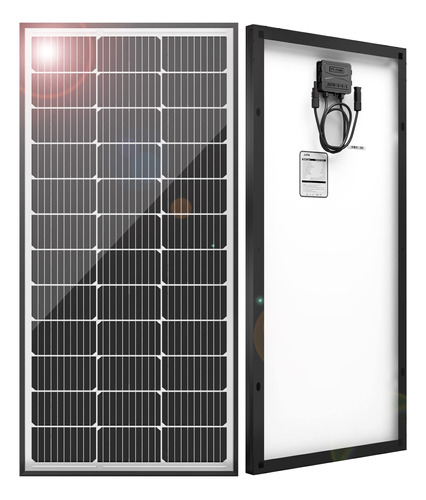 Jjn Paneles Solares De 9bb De 12 V 100 W, Panel Solar Monocr