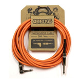 Cable Orange Ca037 Para Guitarra Bajo O Piano De 6 Metros