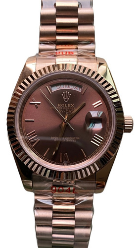 Reloj Rolex No Audemars Patek Omega 40mm Daydate Oro Rosa C